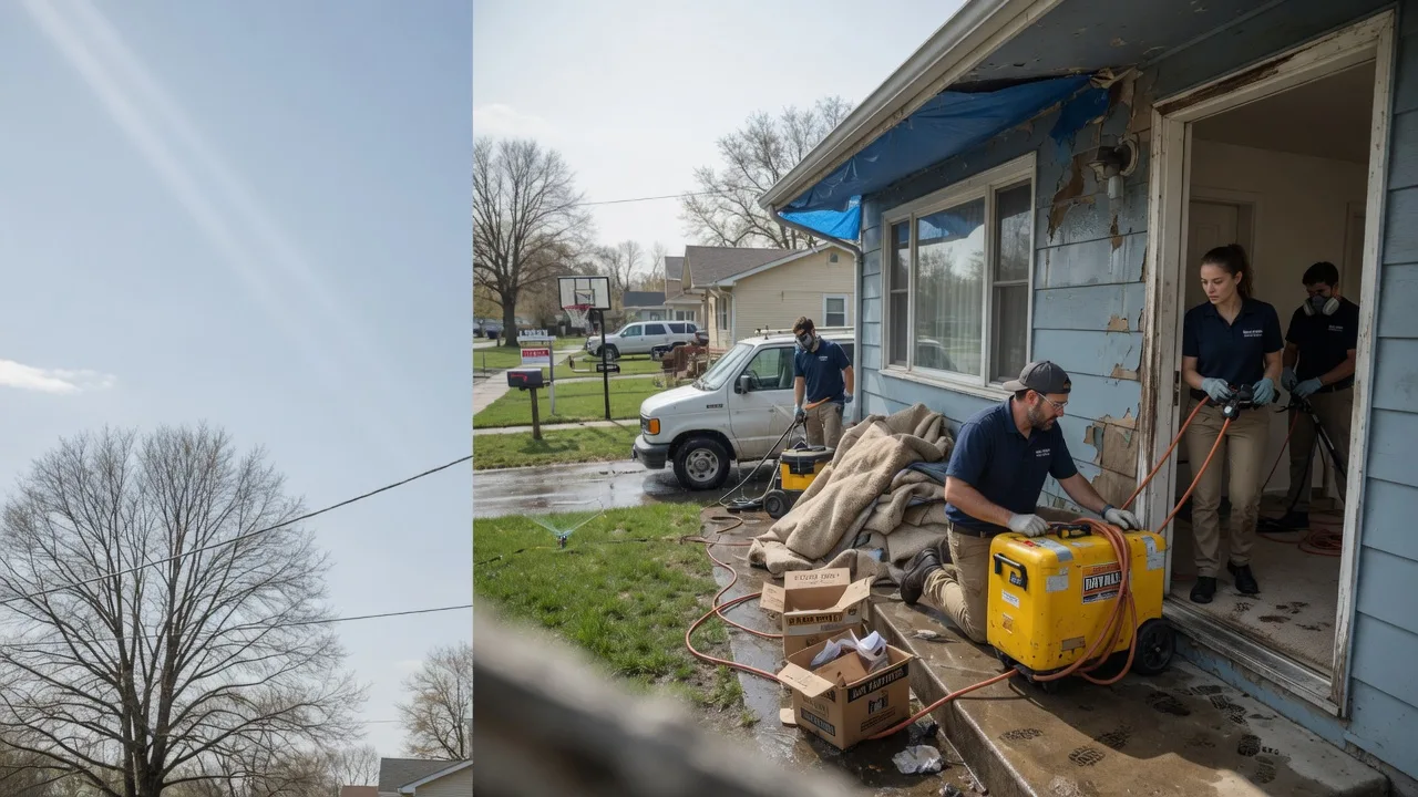 Basement Flood Cleanup in Milan, MI near me